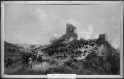 Taking of Laghouat by General Pelissier on the 4th December 1852 by Jean Adolphe Beauce